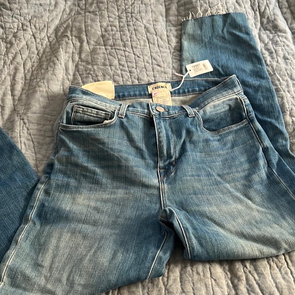 L’AGENCE French Slim Fit Jeans